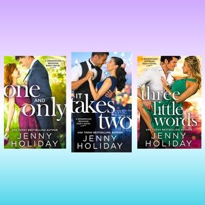 📚Bridesmaids Behaving Badly series
by Jenny Holiday, 3 Book Set in EUC, Rom-com